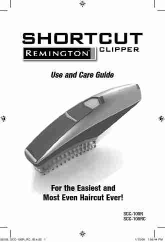Remington Hair Clippers SCC-100R-page_pdf